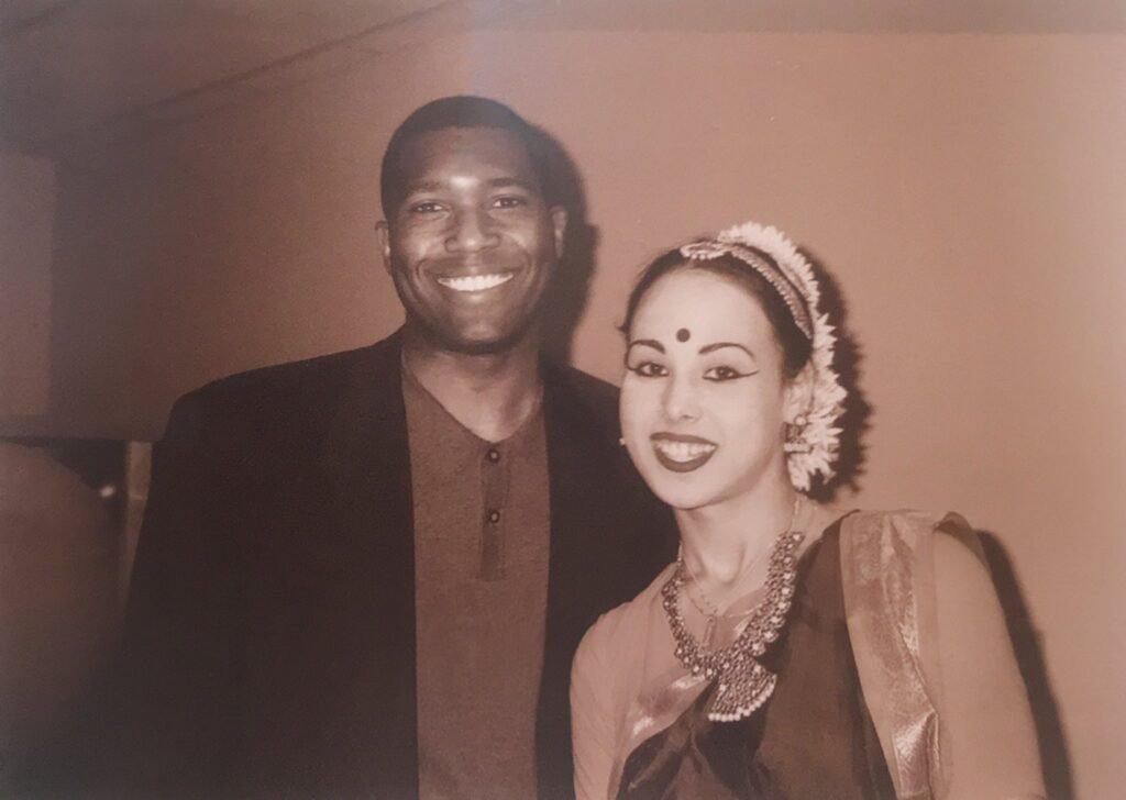 meena harris biological father